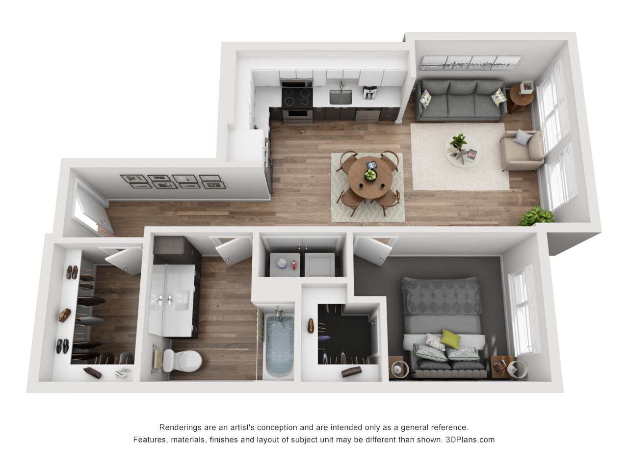 Anthology_Unit D 3D Floor Plan Anthology_Unit D 3D Floor Plan